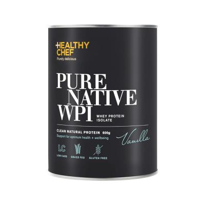 The Healthy Chef Pure Native WPI (Whey Protein Isolate) Vanilla 600g